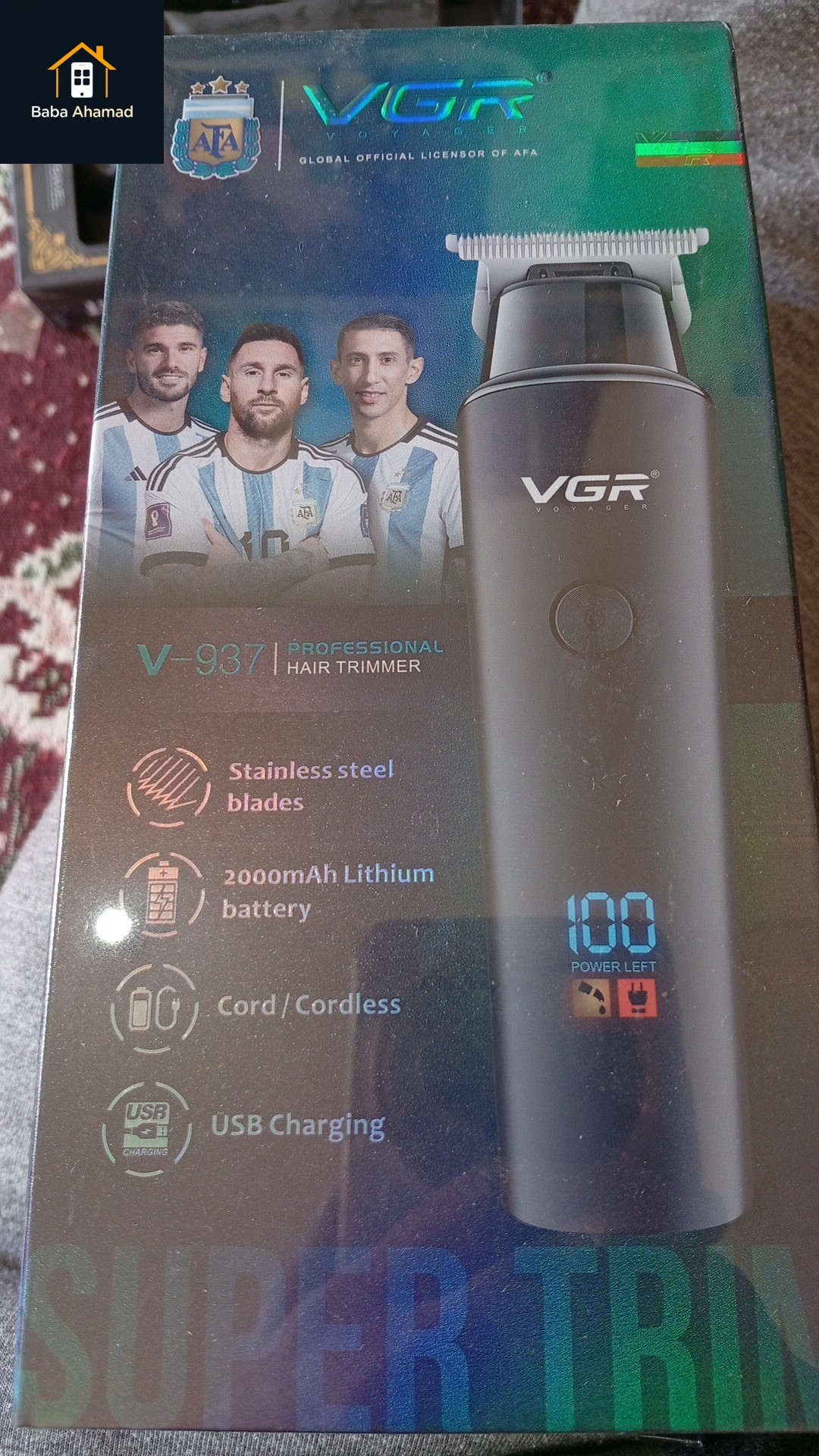 موزر حرفه‌ای VGR V-937: انتخابی هوشمند برای آراستگی